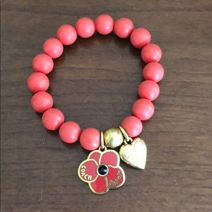 Coach Poppy Beaded Bracelet